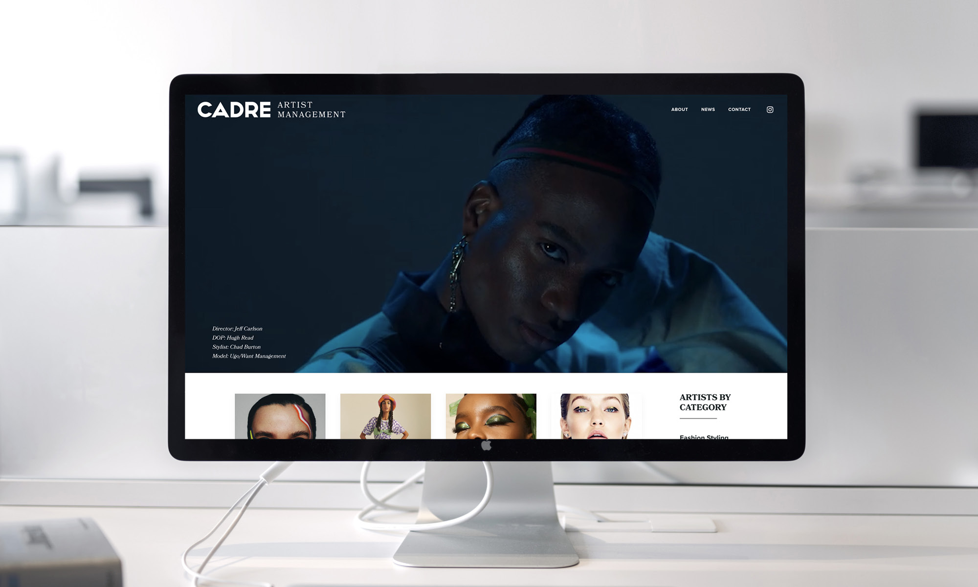 FT_CADRE-artist-management-website-design